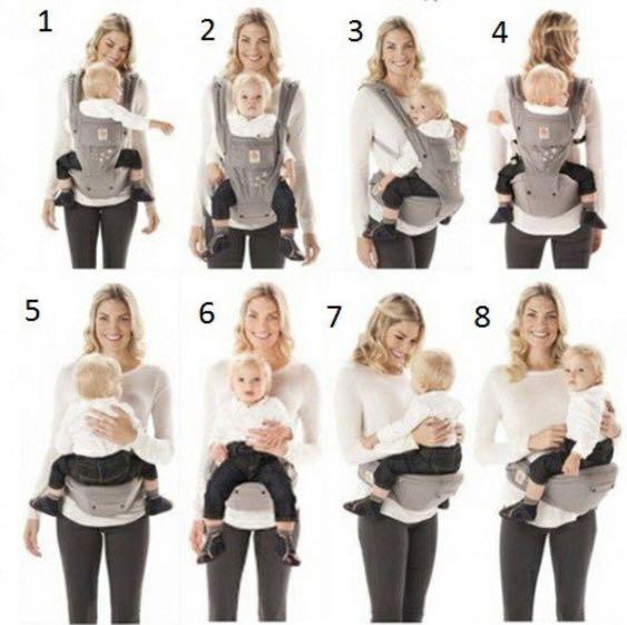 Ergobaby Hip Seat Baby Carrier Babies Kids Going Out Carriers Slings on Carousell