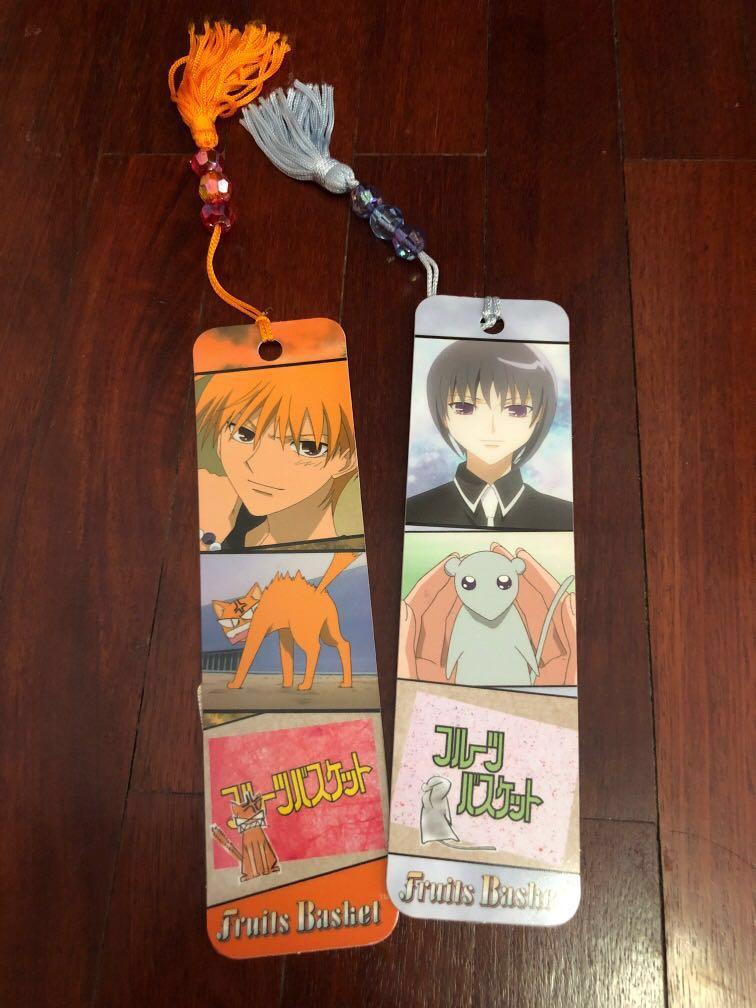 Exclusive Original Fruits Basket Bookmarks With Beaded Tassel Entertainment J Pop On Carousell