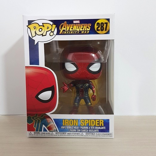 funko pop iron spider 287