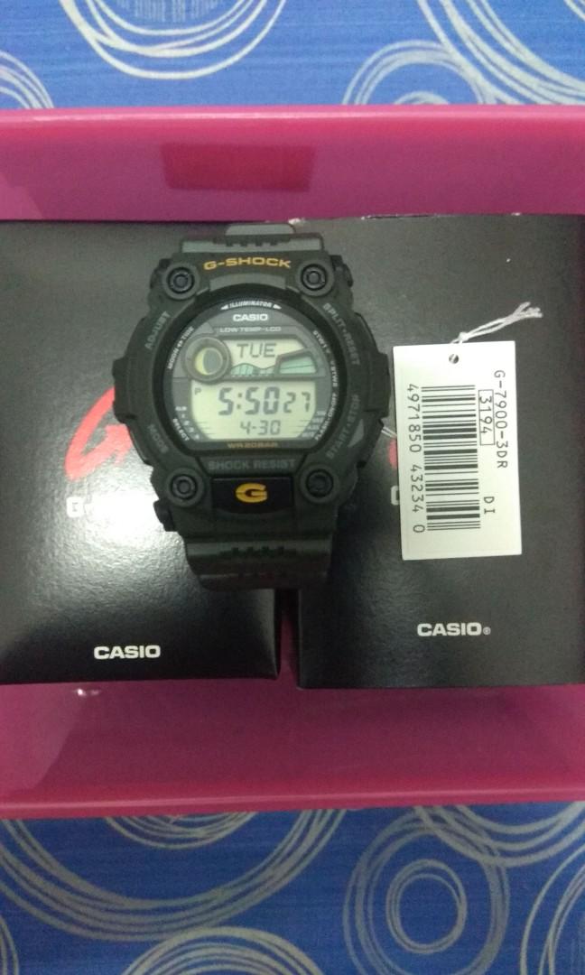 Gshock Mat Moto Hijau Men S Fashion Watches On Carousell