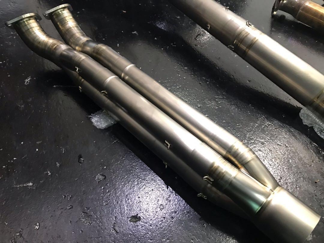 GTR R35 BoostLogic Titanium Formula Series Exhaust with Quadzilla Midpipe, Car Accessories