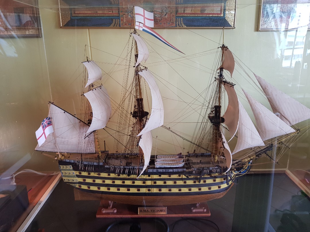 Heller 1/100 Hms Victory, Vintage &amp; Collectibles, Vintage Collectibles