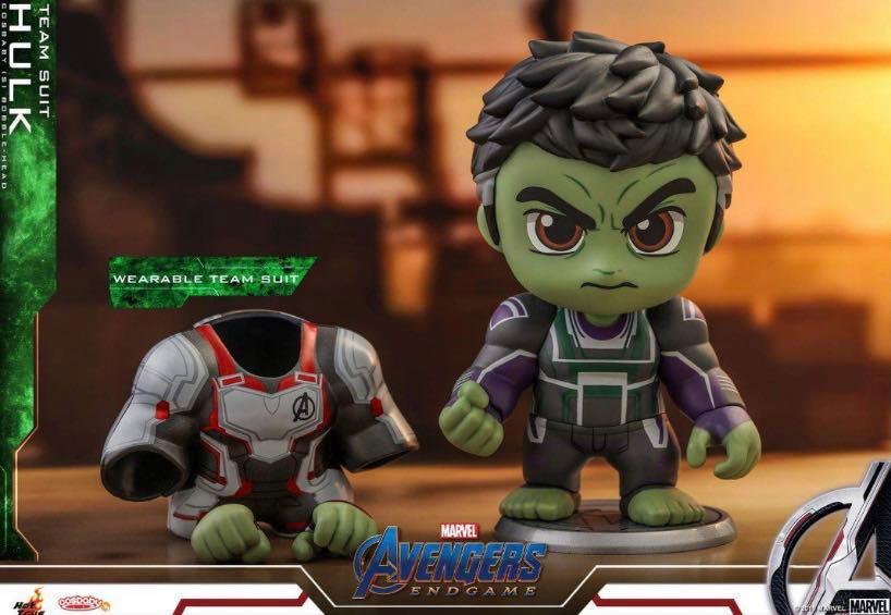 Hot Toys Marvel Avengers Endgame Hulk Team Suit Toys Games Bricks Figurines On Carousell