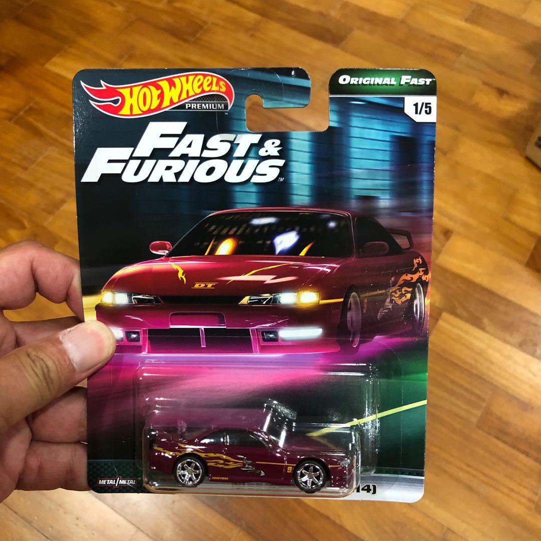Hot Wheels Nissan Silvia Fast and Furious Serie Ovp 