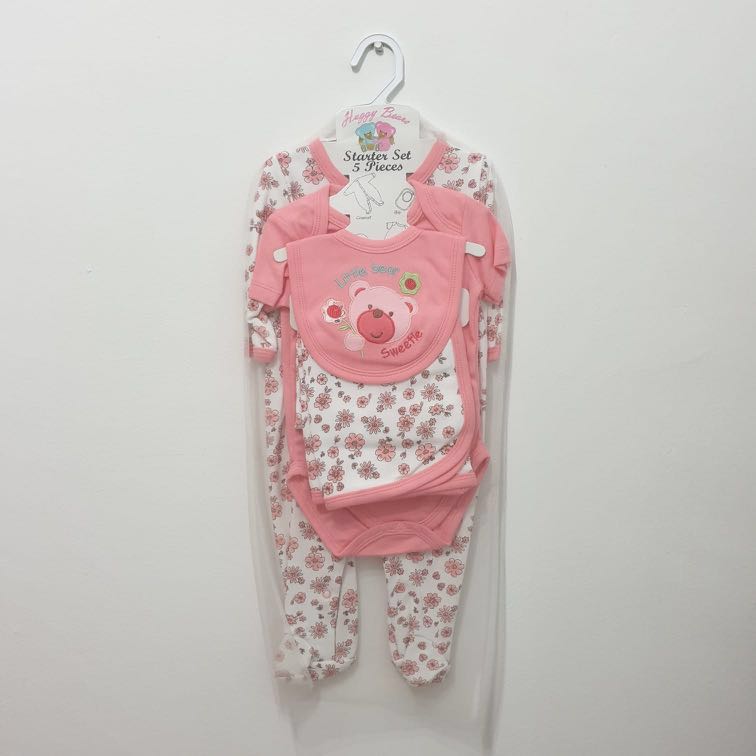 baby starter clothes set