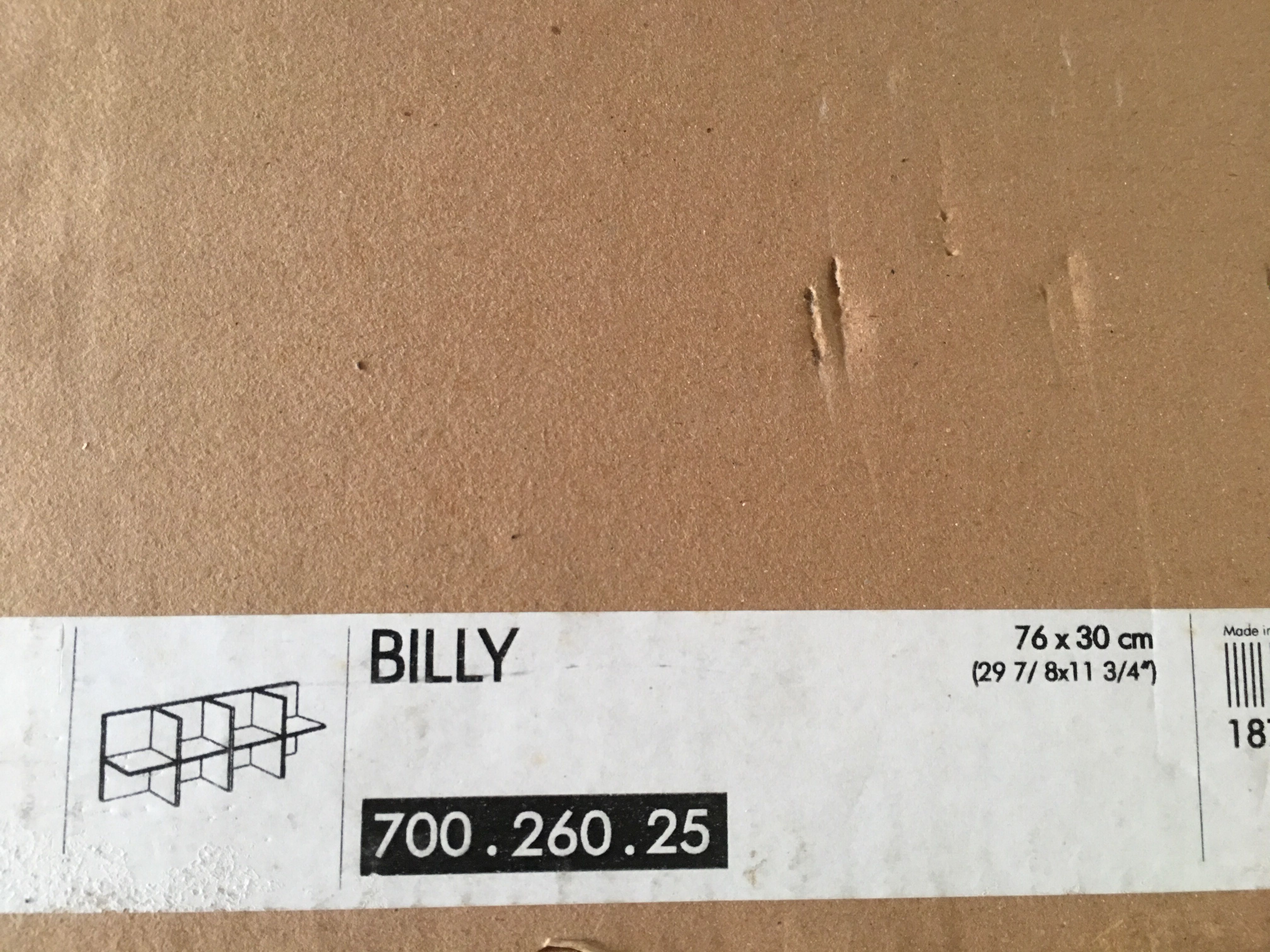 IKEA BILLY bookcase dividers white, Furniture & Home Living, Furniture