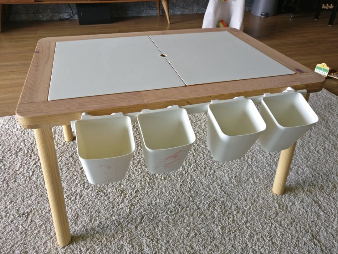 ikea flisat children table home furniture furniture on carousell