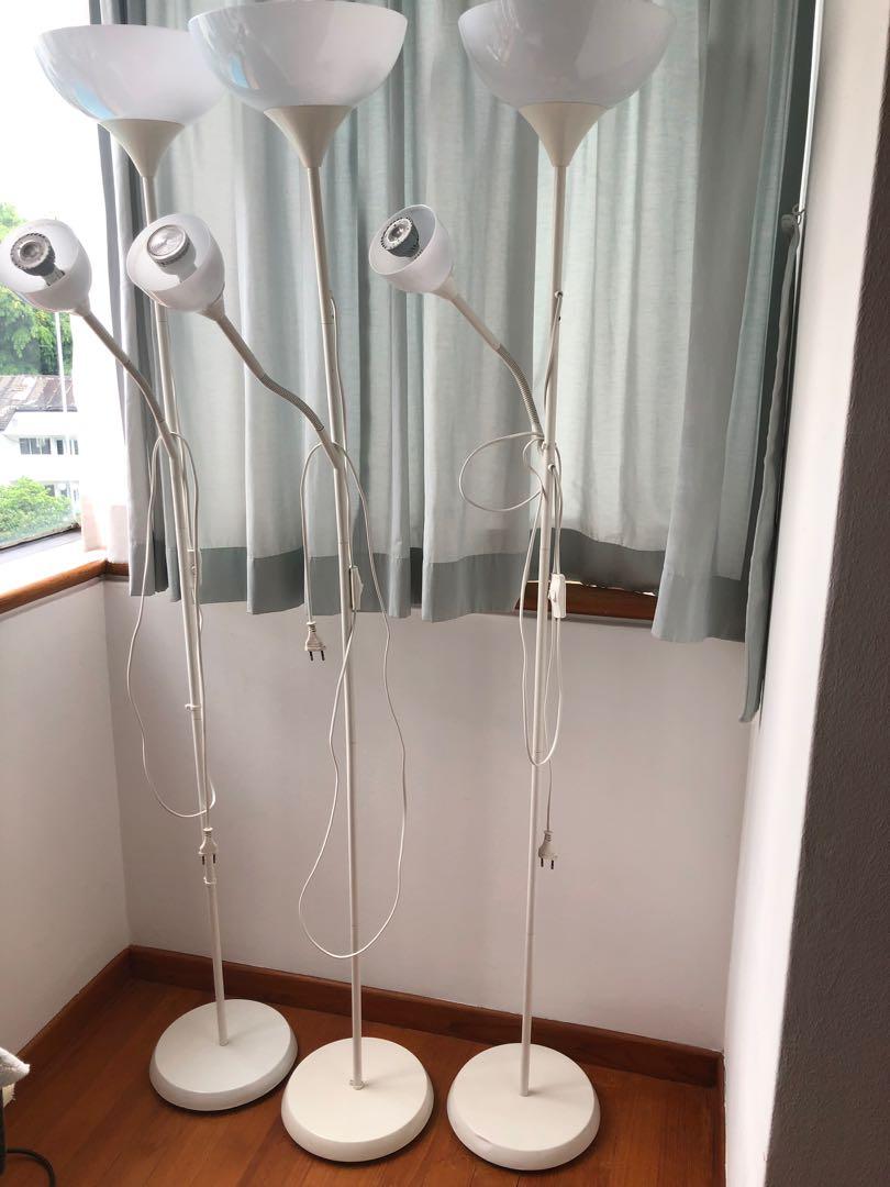 Ikea Floor Lamp Furniture Home Decor Lighting Supplies On Carousell