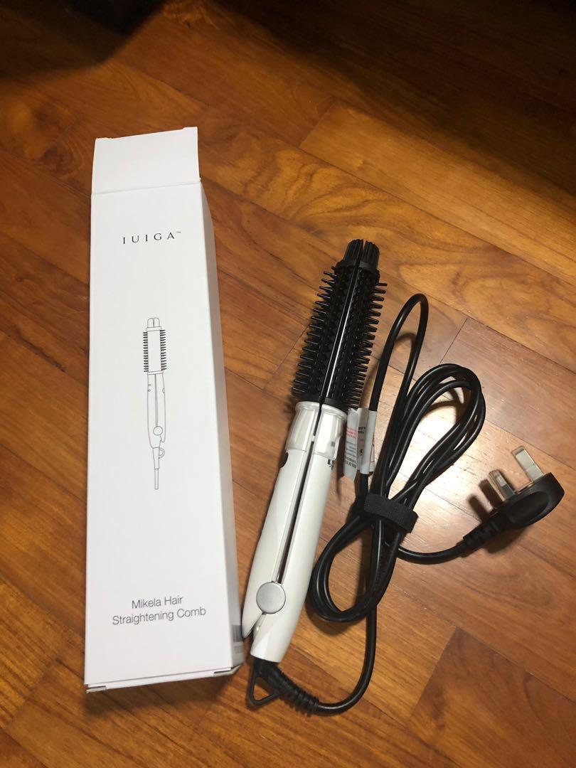 Iuiga Anneka 2 in 1 hair straightener n