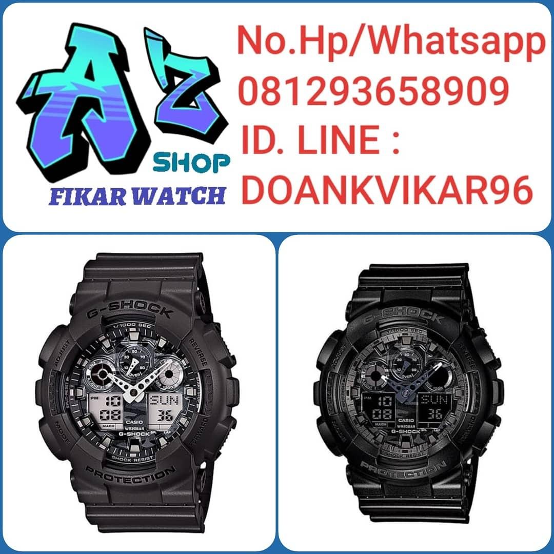 Jam Tangan Pria Casio G Shock Ga 100cf Protection Hitam Original Murah Fesyen Pria Jam Tangan Di Carousell