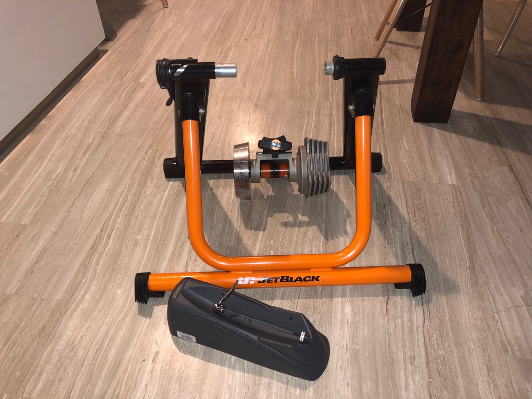 jet black z1 fluid pro turbo trainer