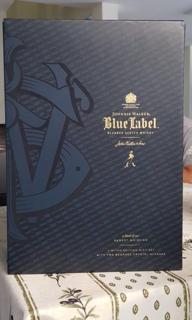 Johnnie Walker Blue Label For Sale, Food & Drinks, Alcoholic ...