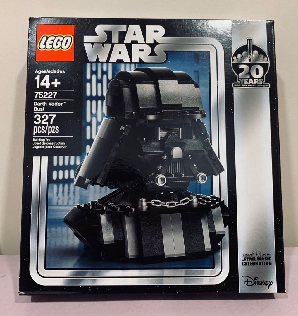 lego star wars darth vader bust 75227