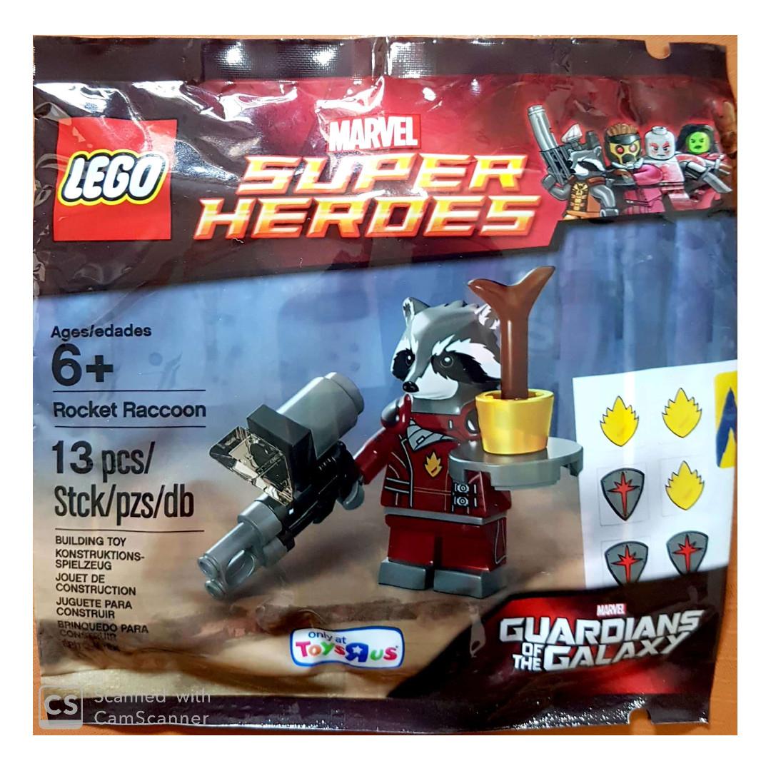 Lego Marvel Rocket Raccoon Toys R Us Exclusive Polybag Toys Games Toys On Carousell
