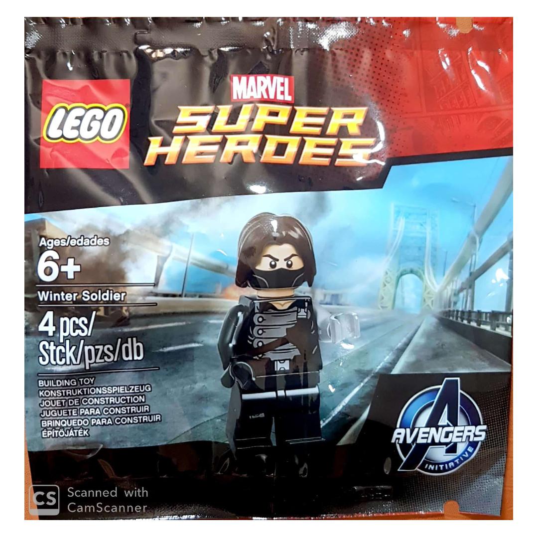 Lego Marvel Winter Soldier Exclusive Polybag Toys Games Toys