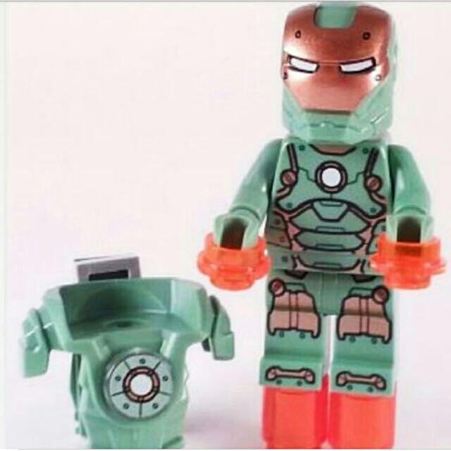 lego scuba iron man