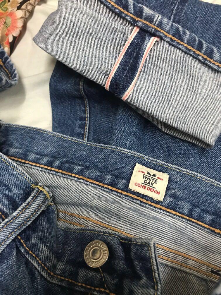 levi's 511 white oak