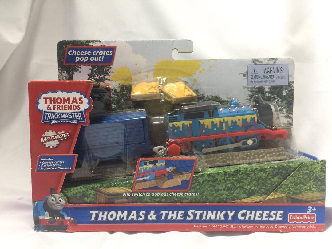 trackmaster thomas and the stinky cheese