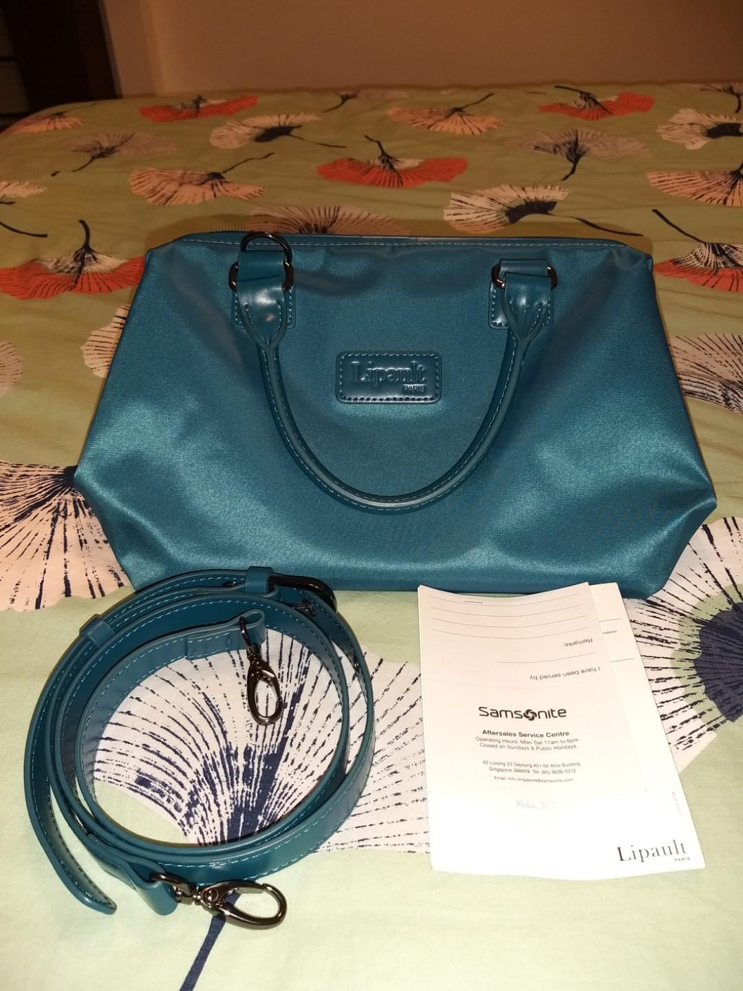 Lipault Duck Blue Bowling bag, Women's Fashion, Bags & Wallets, Tote