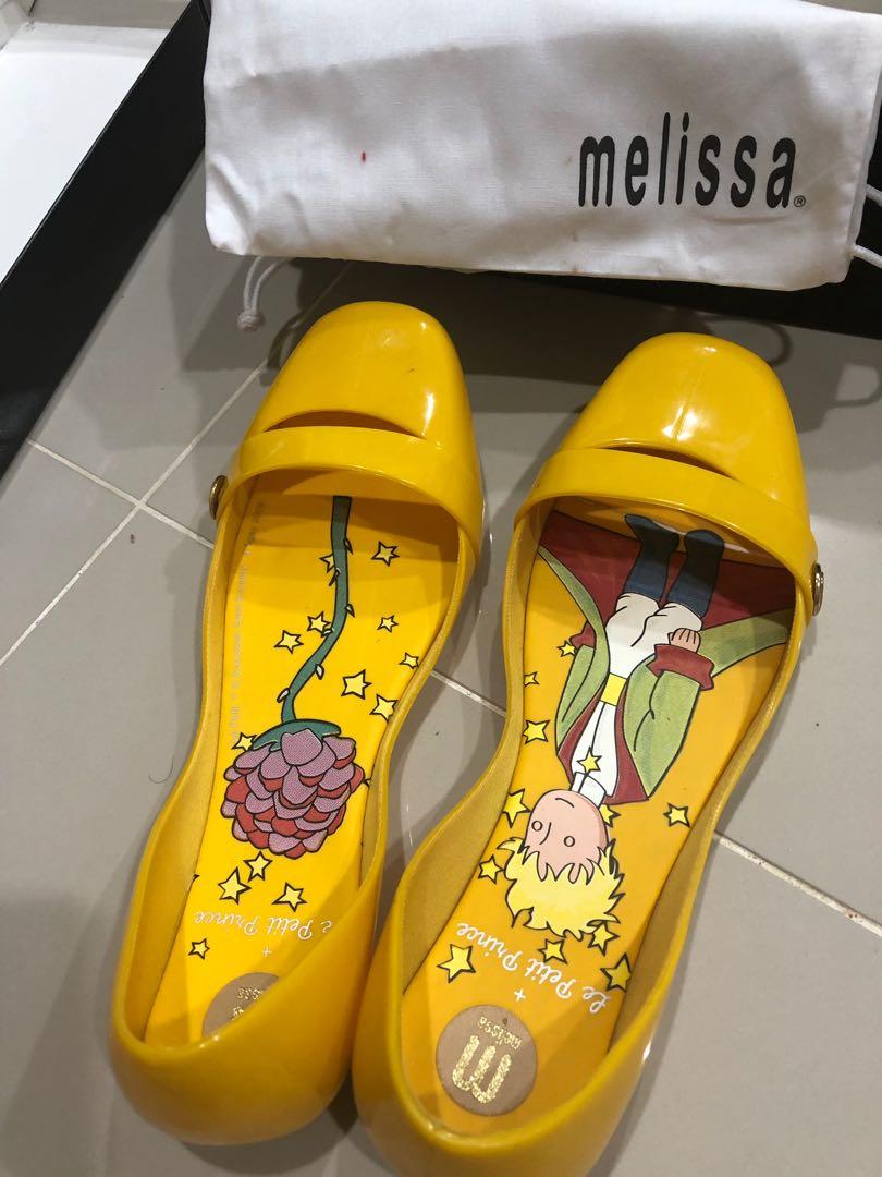 Melissa x Le Petit Prince Jelly Flat Shoes Fesyen Wanita Sepatu di Carousell