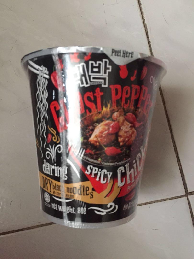 Mrtraffles Ghost Pepper Instant Noodles Food Drinks