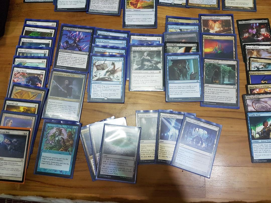 Mtg EDH zur the enchanter deck 100 cards, Hobbies & Toys, Toys & Games