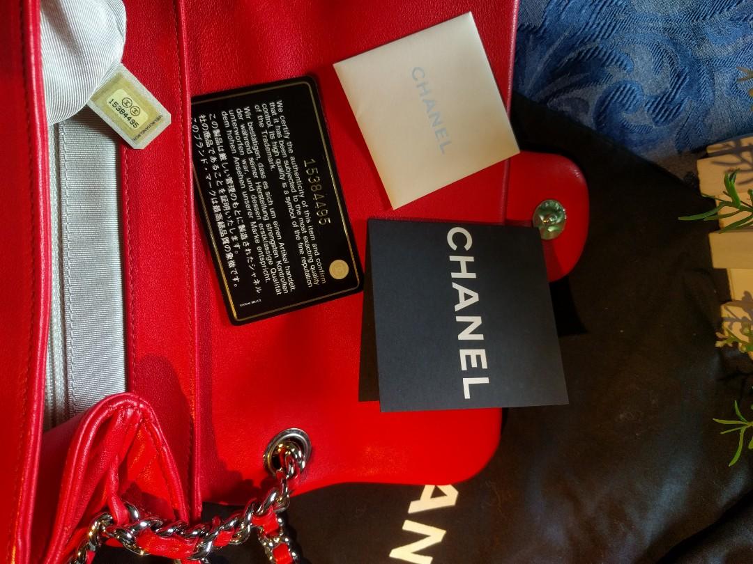 New Chanel Sling Bag with Authenticity card and Care card, Luxury, Bags