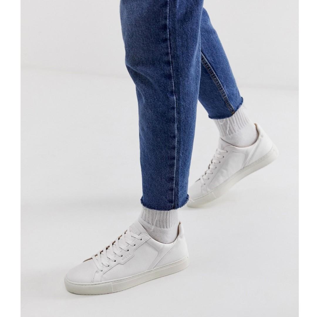 Nicce white trainers Clearance