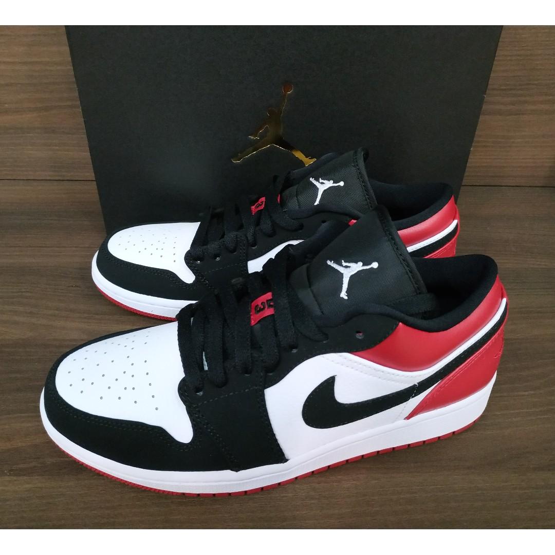 air jordan 1 low black toe uk