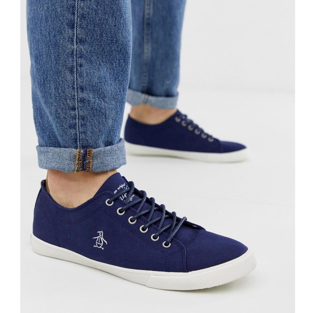 lace up plimsolls mens