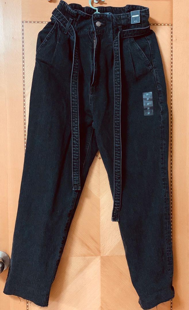 abercrombie paper bag waist jeans