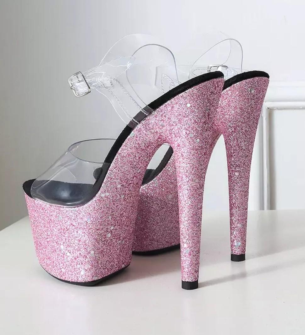 baby pink shoes heels