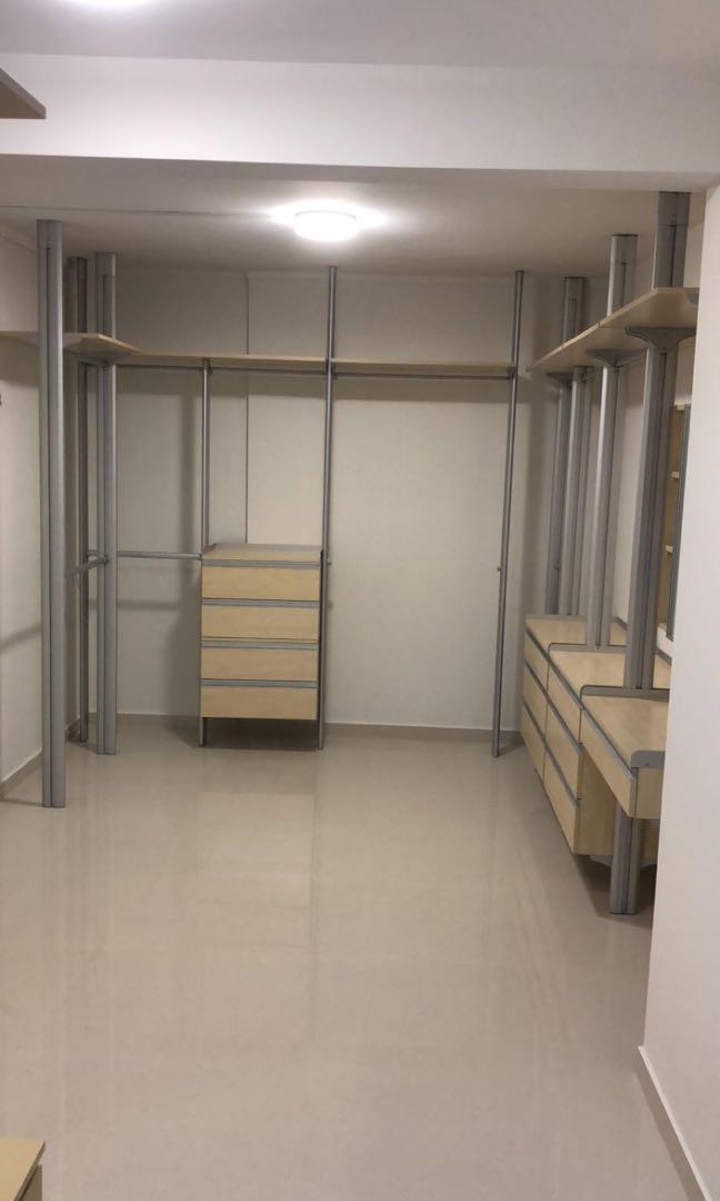 Pole System Wardrobe Furniture Shelves Drawers On Carousell