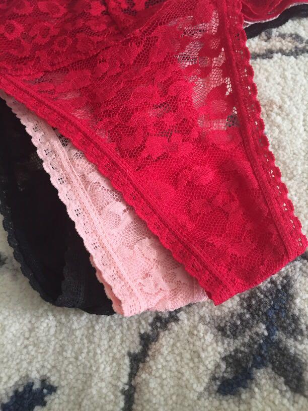 PRIMARK Thongs 3packs, Women's Fashion, Bottoms, Other Bottoms on Carousell