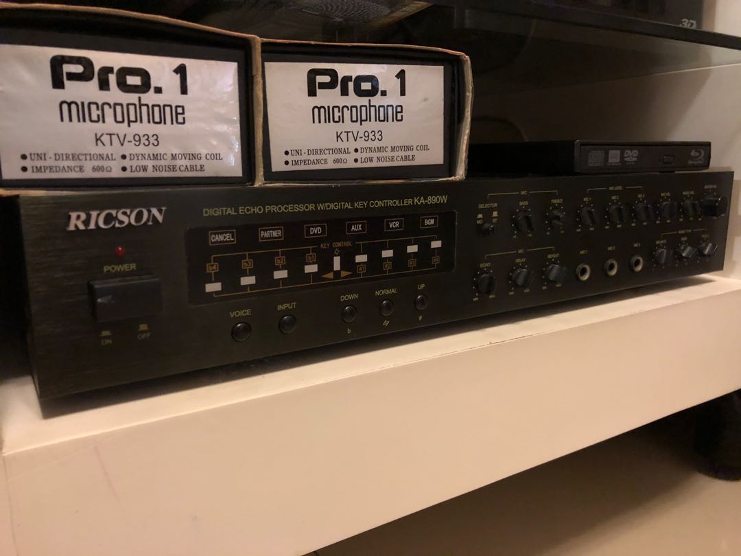 RICSON DIGITAL ECHO PROCESSOR W/DIGITAL KEY CONTROLLER KA890W, Audio