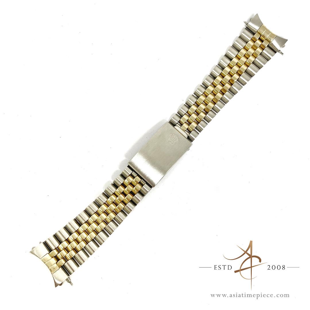 Rolex Jubilee 62523 Gold Steel 20mm Bracelet Luxury Watches on