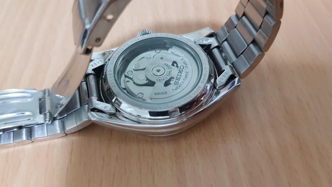 SEIKO 6R15 Automatic Spirit 23 Jewels Mens Watch SCVS003 Made in