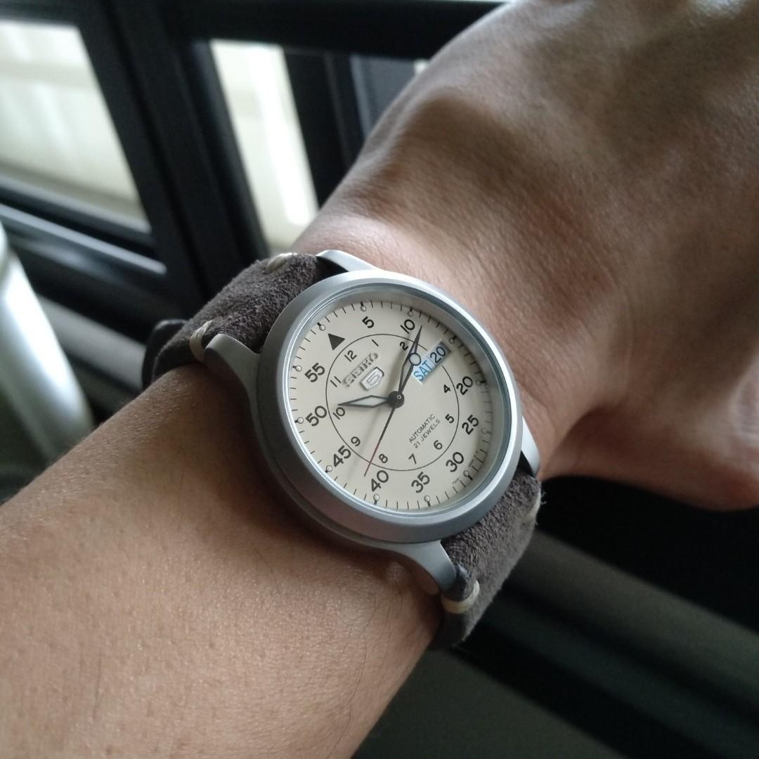 Seiko SNK field watch Men s Fashion Watches Accessories