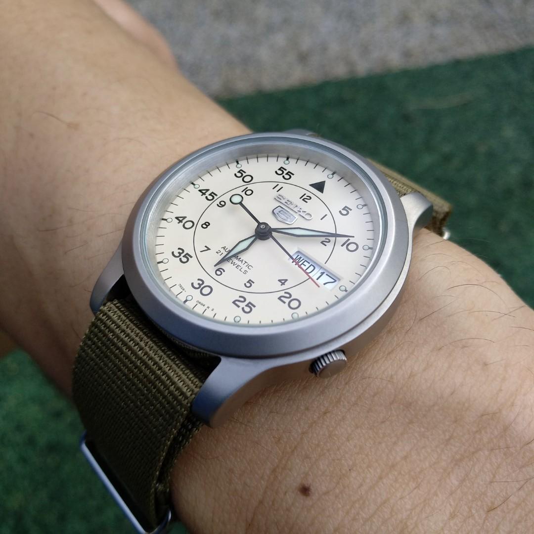 Seiko snk store field watch