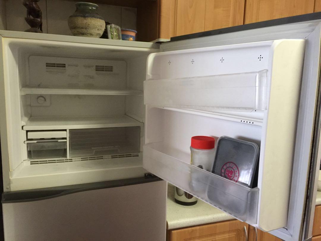 Selling a good working condition Toshiba 2door fridge, TV & Home