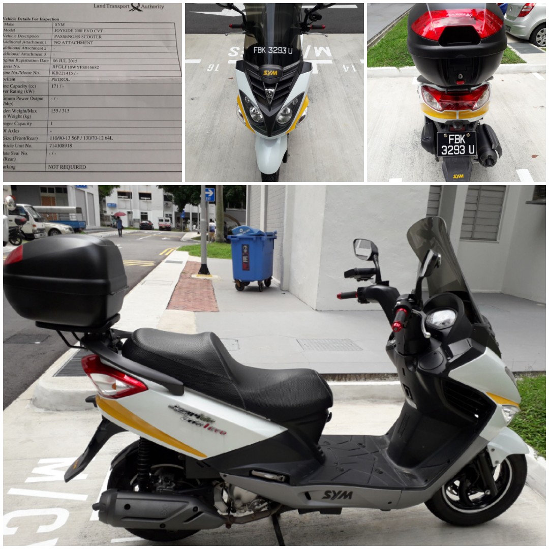 sym joyride 200 s abs