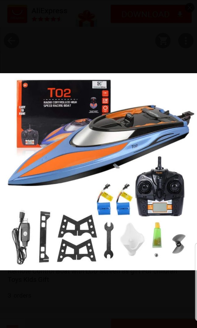 racing boat radio control