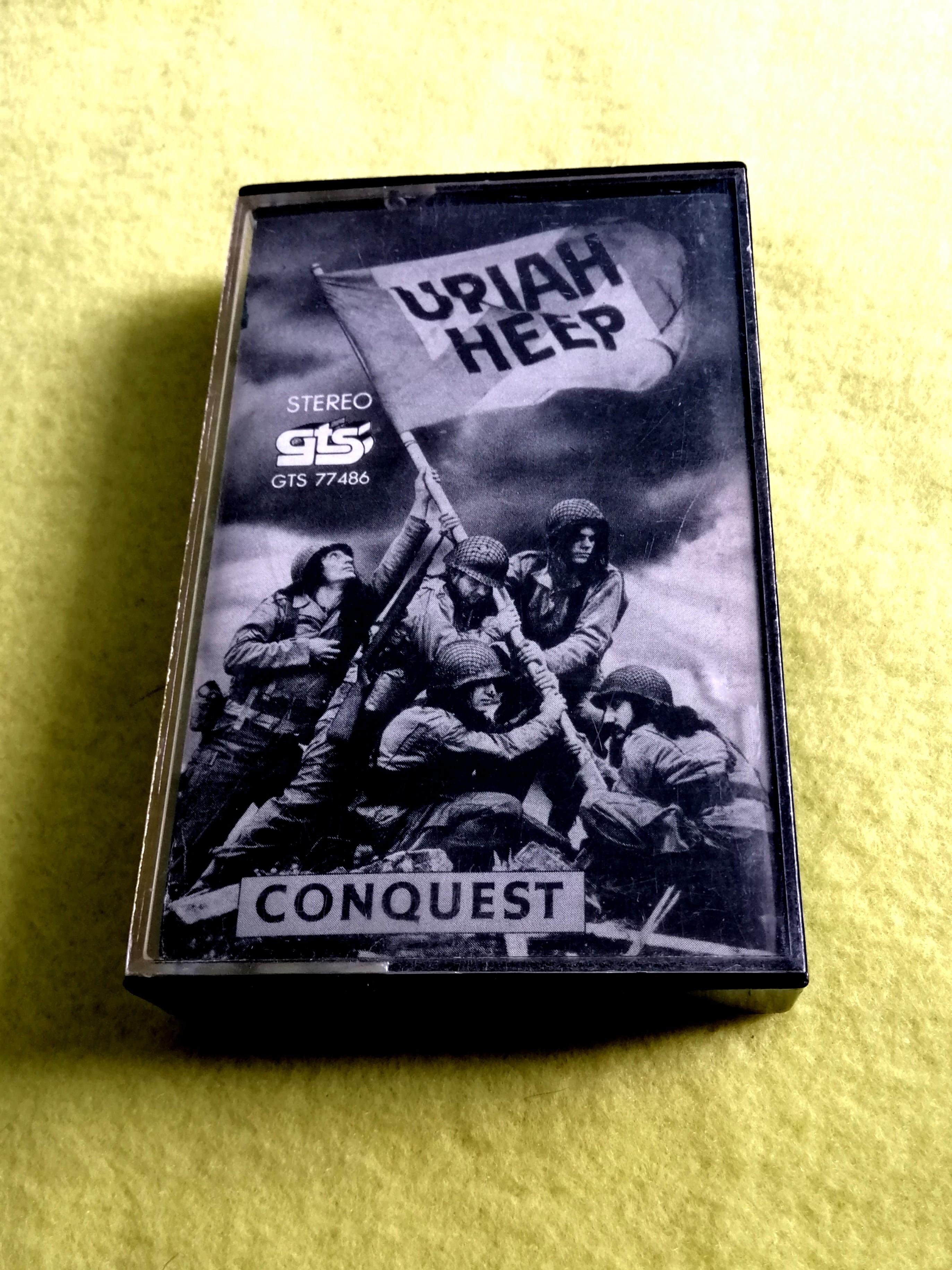 Uriah Heep Conquest Cassette Tape Not Vinyl F123 Vintage Collectibles Vintage Collectibles On Carousell