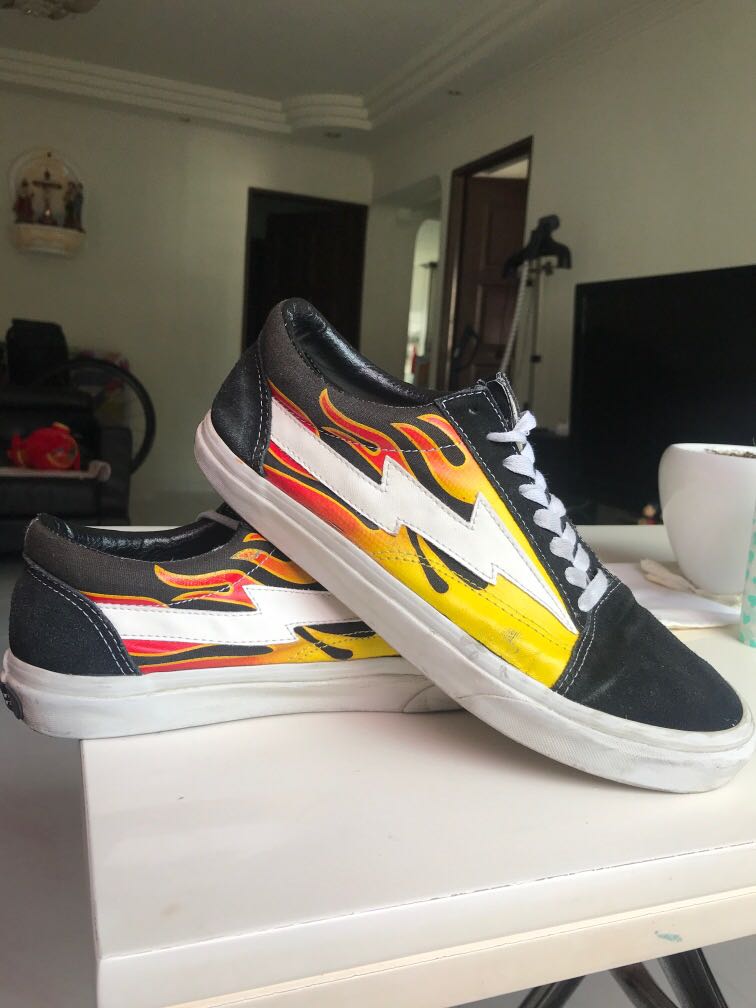 revenge storm vans yellow