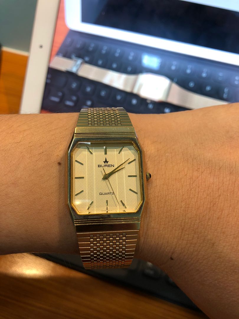 Price drop Vintage Buren Swiss Watch