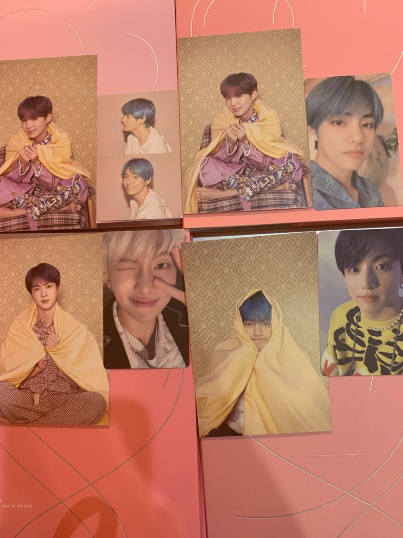 Wtt Wts Bts Map Of The Soul Persona Postcard Photocard Entertainment K Wave On Carousell