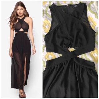 Wrap Up Maxi Dress w/ Slit