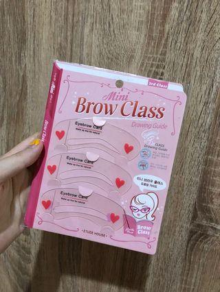 Cetakan Alis Mini Brow Class