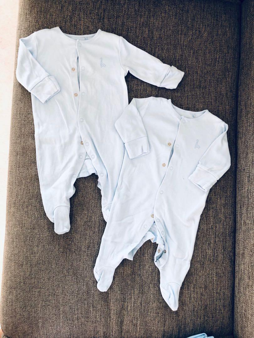 Sleepsuits with sales fold over mittens