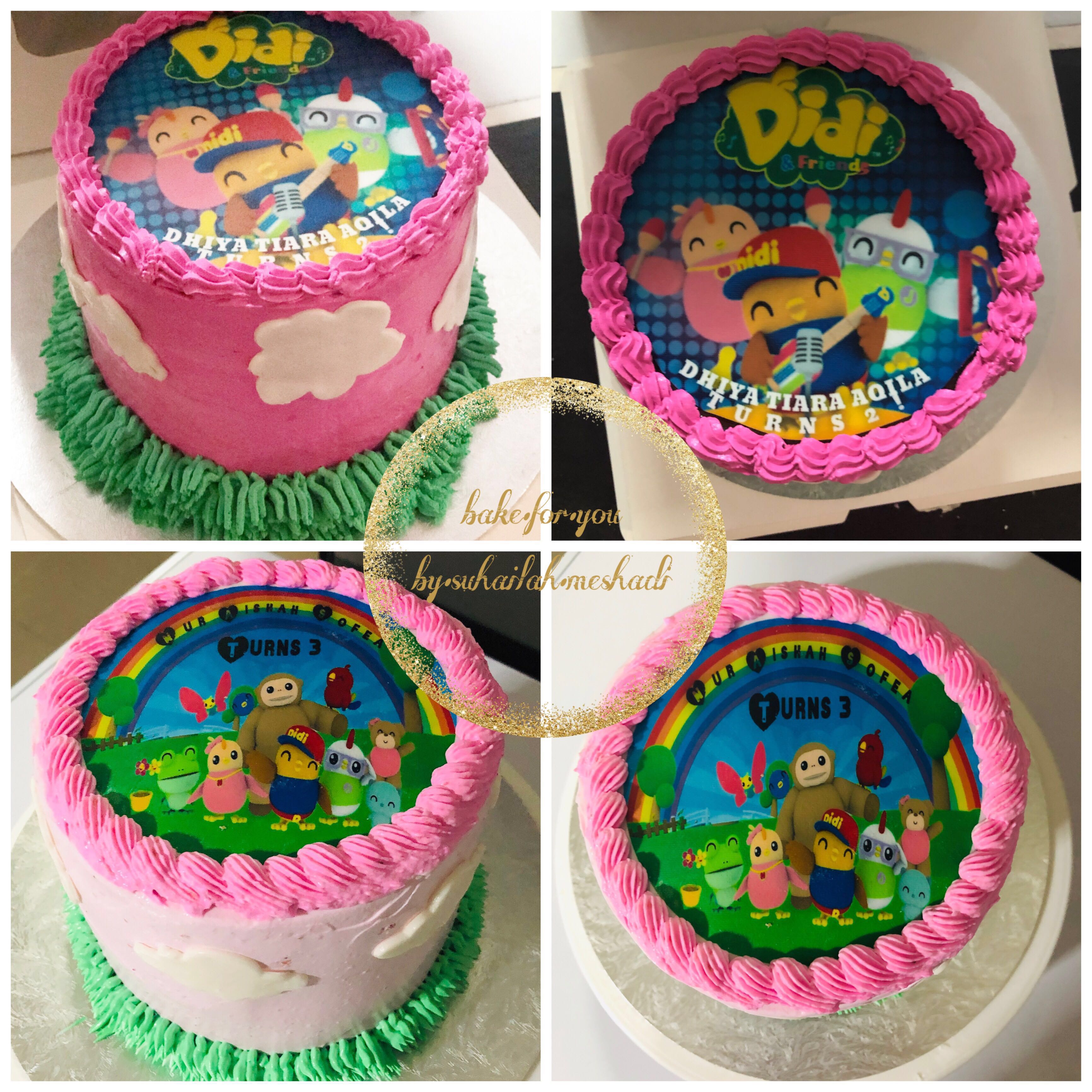 Most requested Didi and friends cake design. Cute kan 🥰 . #dollybakeskl  #shahalambakers #bakershahalam #shahalamcakes #cakeshahalam… | Instagram